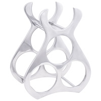 vidaXL Vinhylla Silver 23x14x28 cm Aluminium
