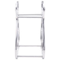 vidaXL Vinhylla Silver 23x14x28 cm Aluminium
