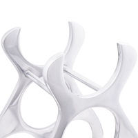 vidaXL Vinhylla Silver 23x14x28 cm Aluminium
