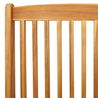 vidaXL 3-delars Trädgårdsbistro Set i Massivt Akaciaträ