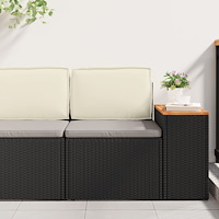 vidaXL Pallkudde för ryggstöd Grädde 50x40x12 cm Oxfordtyg