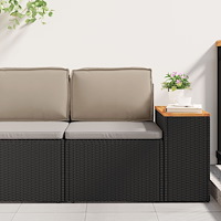 vidaXL Palettkudde för ryggstöd Taupe 50x40x12 cm Oxford-tyg