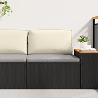 vidaXL Pallet Kudde för Ryggstöd Grädde 70x40x12 cm Oxford Tyg