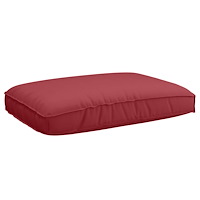 vidaXL Pallkudde för sittplats Vinröd 120x80x12 cm Oxford-tyg