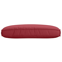 vidaXL Pallkudde för sittplats Vinröd 120x80x12 cm Oxford-tyg