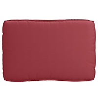 vidaXL Pallkudde för sittplats Vinröd 120x80x12 cm Oxford-tyg