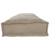 vidaXL Pallkudde för Bänk Taupe 200x40x8 cm Oxford Tyg