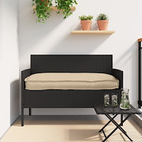 vidaXL Pallkuddar för Bänk 2 stk Beige 100x40x8 cm Oxfordtyg