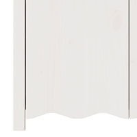 vidaXL Sideboard "DRAMMEN" Vit 114x43x75,5 cm Solid Trä Furu
