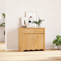 vidaXL Sideboard ""DRAMMEN"" 79x43x75,5 cm Solid Trä Furu
