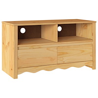vidaXL TV-bänk "DRAMMEN" 99x43x55 cm Solid träfuru