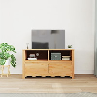 vidaXL TV-bänk "DRAMMEN" 99x43x55 cm Solid träfuru
