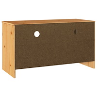 vidaXL TV-bänk "DRAMMEN" 99x43x55 cm Solid träfuru