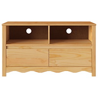 vidaXL TV-bänk "DRAMMEN" 99x43x55 cm Solid träfuru