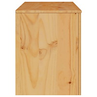 vidaXL TV-bänk "DRAMMEN" 99x43x55 cm Solid träfuru