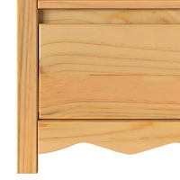 vidaXL TV-bänk "DRAMMEN" 99x43x55 cm Solid träfuru