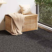 vidaXL Konstgräs Svart 1x2 m 30 mm