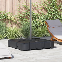 vidaXL 2 Delars Cantilever Parasolbas Set - 150kg Sand eller 113kg Vatten