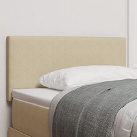 vidaXL Sänggavel Enfärgad Design Ljusgrön Grå 90 cm Corduroy Tyg