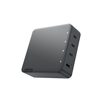 Lenovo Lenovo Go strömadapter - USB, 3 x USB-C - 130 Watt
