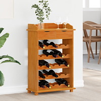 vidaXL Vinställ 90x60x30 cm Solid Furu