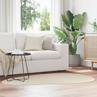 vidaXL Matta 'HUARTE'Kort Lugg Mjuk och Tvättbar Beige 120x170 cm