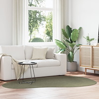 vidaXL Matta "HUARTE" Kort Loft Mjuk och Tvättbar Skogsgrön 160x230 cm