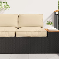 vidaXL Pallkudde för Sittplats Beige 80x80x12 cm Oxfordtyg