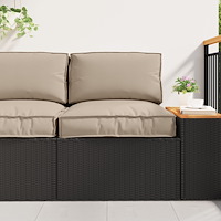 vidaXL Pallkudde för Sittplats Taupe 80x80x12 cm Oxford Tyg