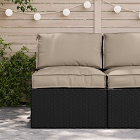 vidaXL Pallkudde för Sittplats Taupe 80x80x12 cm Oxford Tyg