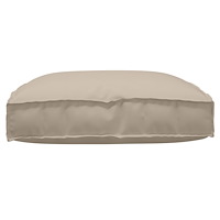 vidaXL Pallkudde för Sittplats Taupe 80x80x12 cm Oxford Tyg