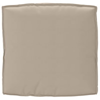 vidaXL Pallkudde för Sittplats Taupe 80x80x12 cm Oxford Tyg