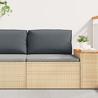 vidaXL Pallkudde för Ryggstöd Antracit 80x40x12 cm Oxford Tyg