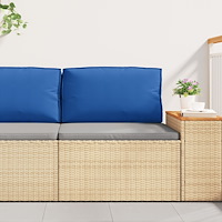 vidaXL Pallkudde för ryggstöd Kunglig blå 80x40x12 cm Oxfordtyg