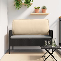 vidaXL Palletkudde för ryggstöd Beige 120x40x12 cm Oxfordtyg