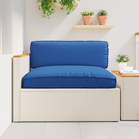 vidaXL Pallkudde för sits Kungligt blå 120x80x12 cm Oxford tyg