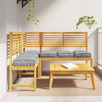 vidaXL Pallkuddar för Sitt 6 st Grå 40x40x8 cm Oxford Tyg