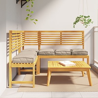 vidaXL Pallkuddar för sittplatser 6 st Taupe 40x40x8 cm Oxford tyg