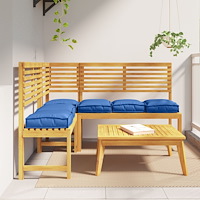 vidaXL Pallkuddar 6 st Kungablå 40x40x8 cm Oxford tyg