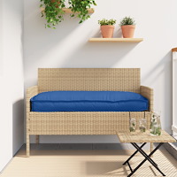 vidaXL Pallettkuddar för bänk 2 st Kunglig blå 150x40x8 cm Oxford-tyg