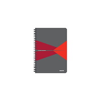 LEITZ Anteckningsblock LEITZ A5 linj röd