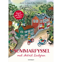 Astrid Lindgren Sommarpyssel med Astrid Lindgren : med klistermärken (häftad)