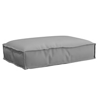 vidaXL Pallet Kudde för Sitt Grå 60x40x8 cm Oxford Tyg
