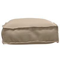 vidaXL Palletkudde för säte Taupe 60x40x8 cm Oxford tyg