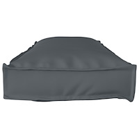vidaXL Pallkudde för Bänk Antracit 120x40x8 cm Oxford Tyg
