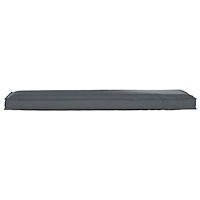 vidaXL Kudde för Bänk Antracit 140x40x8 cm Oxford Tyg