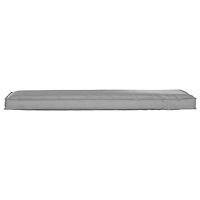 vidaXL Pallkudde för Bänk Grå 140x40x8 cm Oxford Tyget