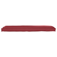vidaXL Pallkudde för Bänk Vinröd 150x40x8 cm Oxfordtyg