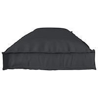 vidaXL Pallkuddar för bänk 2 st Svart 150x40x8 cm Oxford tyg