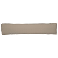 vidaXL Palldynor för Bänk 2 delar Taupe 200x40x8 cm Oxfordtyg
